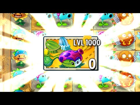 Plants vs Zombies 2 Mod Big Wave Beach Final Boss vs All PULT Plants LEVEL 1000! WIN The Game!