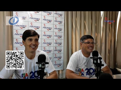 Prefeito Christian e Vice Dr. Nilo falam sobre vacinação e aniversário de Itajubá na entrevista.