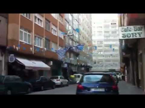 El barrio del Ventorrillo con el Dépor