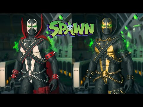 All Battlepass Skins for SPAWN+New Finishing Move