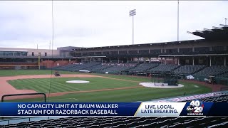 Baum-Walker Stadium back at full capacity for Florida series
