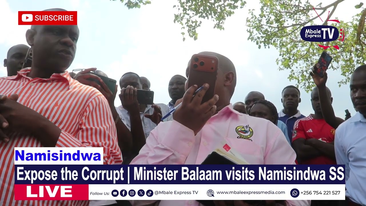 Expose the Corrupt: 'Do you think it's dogs that go there' , Balaam grills Namisindwa SS admin'n 