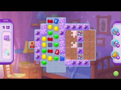 Homescapes 1045 Hard Level - 15 moves - NO BooSTERS