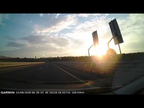 DRIVE #1260: Pécs (Pečuh)-Budapest (Hungary) (timelapse 4x) *Read Description*