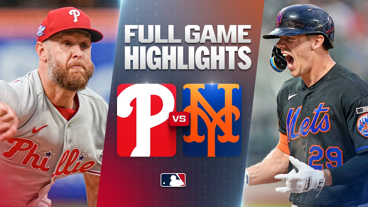 6월27일 필라델피아 뉴욕매츠 MLB 하이라이트