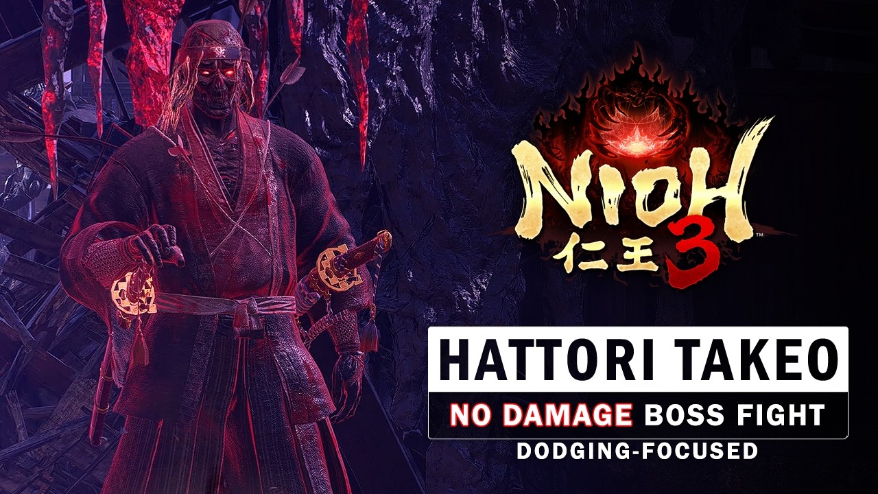 Nioh 3 - Shinsengumi Member Hattori Takeo Boss Fight (No Damage)
