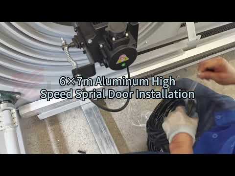 Step-by-Step Guide: How to Install a 6x7m Aluminum High Speed Fast Rolling Door