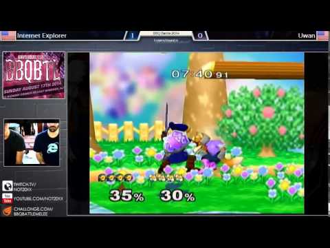 BBQ Battle - Internet Explorer (Link) vs Uwan (Fox) Losers Quarterfinals