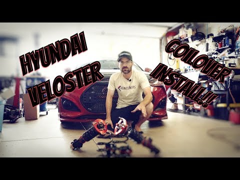 Hyundai Veloster Coilovers Install
