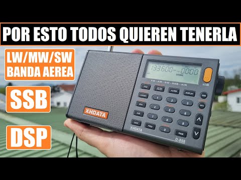 XHDATA D-808 REVIEW AND COMPLETE TEST OF THE QUEEN OF THE ETHER