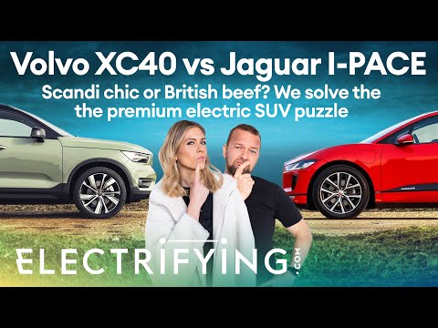Volvo XC40 Recharge electric vs Jaguar I-PACE - Scandi chic or British beef? / Electrifying