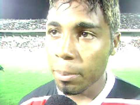 www.loucospelosanta.com - WILIIAN - PÓS-JOGO - SANTA 2 x 1 CENTRAL (180109)