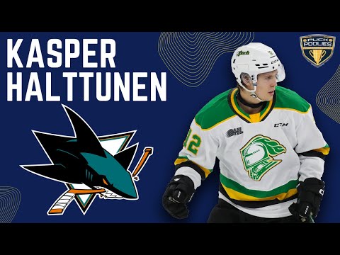 San Jose Sharks' Kasper Halttunen is a Throwback Prospect You Need to Know