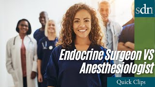 Did you (an endocrine surgeon) ever consider anesthesiology #anesthesiologist #surgeon