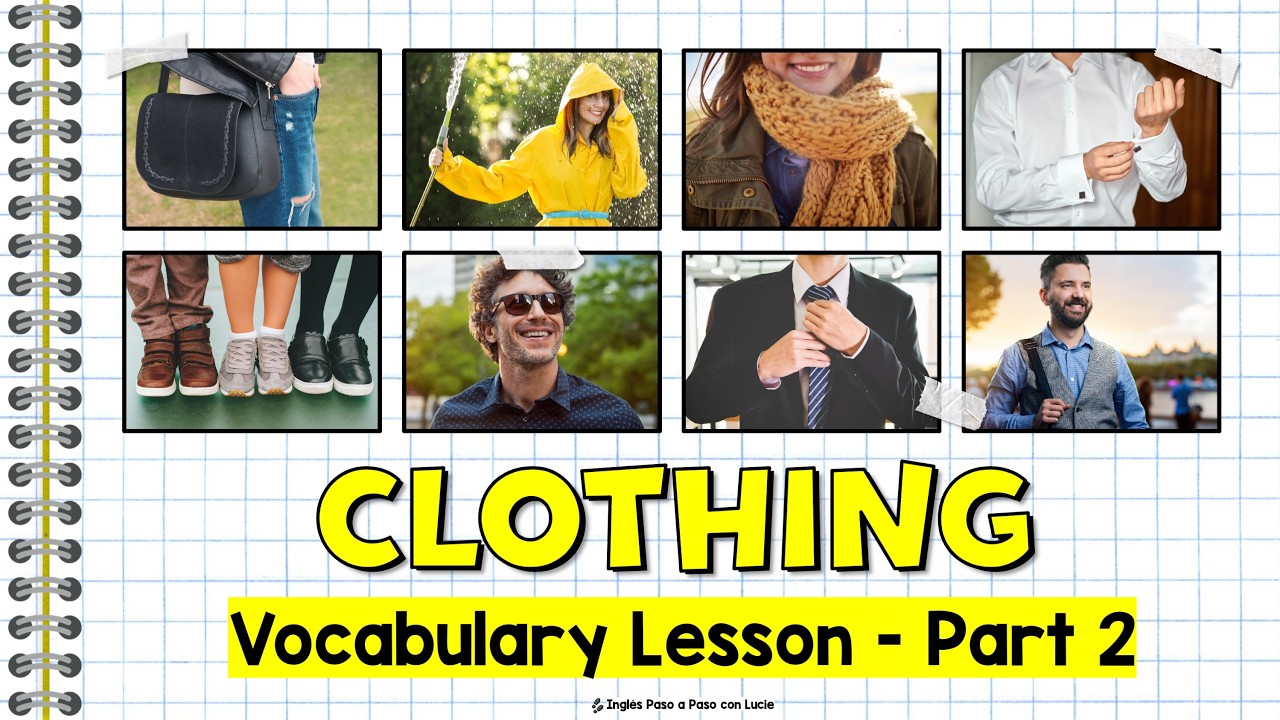 Vocabulario de Ropa en Inglés para Principiantes | Clothing Vocabulary – Part 2