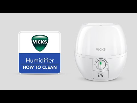 Vicks 3-in-1 Sleepy Time CoolMist Humidifier, Diffuser VUL500 - How to Clean