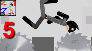 Stickman Destruction Level Editor Annihilation Batman Walkthrough Part 5 / Android Gameplay HD
