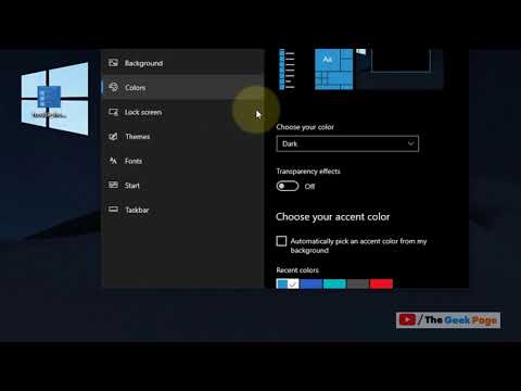 How to turn off Dark Mode in Windows 10