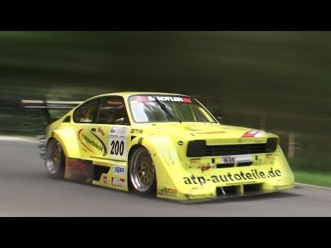 Opel C Kadett V8 1kg/ps - 750HP - Fastest Hillclimb Compilation