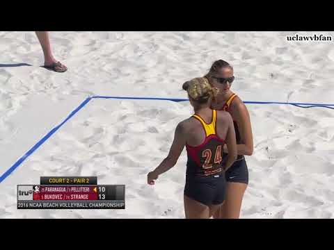 #1 FSU vs #2 USC Court 2 Pair 2 (NCAA Beach Volleyball Team Championships) (May 7th 2016)