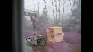 preview picture of video 'August 4, 2010 Storm in Aylmer Quebec - City gets hit by Winds of 80 km/h'