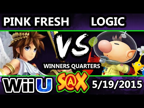S@X - MMG | Pink Fresh (Pit) Vs. VGBC | Logic (Olimar) SSB4 Winners Quarters - Smash Wii U - Smash 4