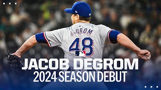 [分享] 今日 Jacob deGrom 本季初登板3.2局無失分