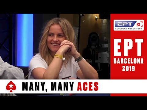 EPT Barcelona 2019 ♠️ E3 ♠️ Fatima Moreira de Melo goes ALL-IN ♠️ PokerStars