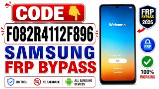 All Samsung FRP Bypass 2026 (💯% DONE) Android 16/15/14 Latest Trick💯% 
