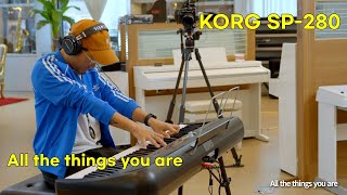Video thumbnail for All the thing U are - piano play with KORG SP280 by 피아노tv