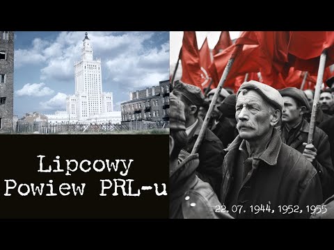 22 lipca 1944, 1952, 1955   Lipcowy powiew PRL u 🌬️