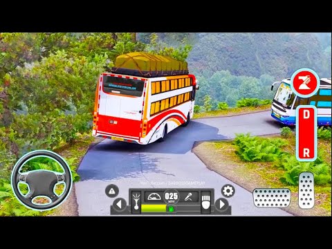Modern offroad Bus Simulator 2021:New Mountain Bus - Android Gameplay HD