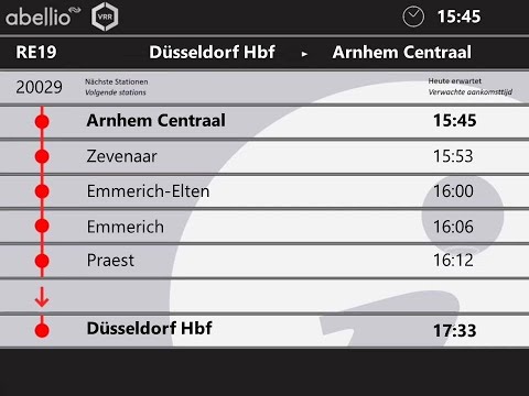 [ABR] Ansagen RE19 Arnhem - Düsseldorf