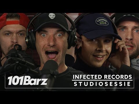 STEEN, EZG, STEFF & SPINAL (Infected Records) | Studiosessie 299 | 101Barz