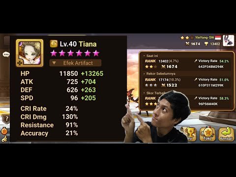 Can we win with this tiana !!!! - Summoners War