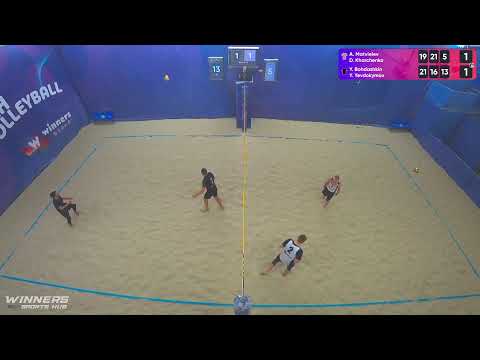 18:05 A. Matvieiev/D. Kharchenko - Y. Bohdashkin/Y. Yevdokymov 25.10.2022 | Winners Beach Volleyball