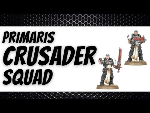 Primaris Crusader Squad - Black Templars - 9th Ed Review - Space Marine Tactics -  Warhammer 40k