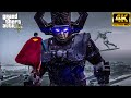 GTA 5 Superman VS Silver Surfer Galactus