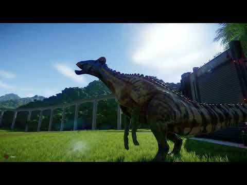 **Jurassic World Evolution: Indominus Rex vs Edmontosaurus**