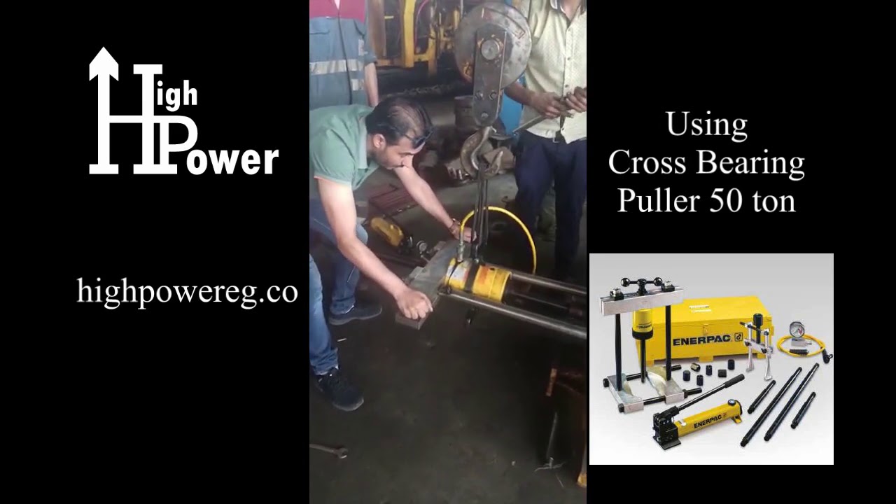 Cross Bearing Puller 50 ton