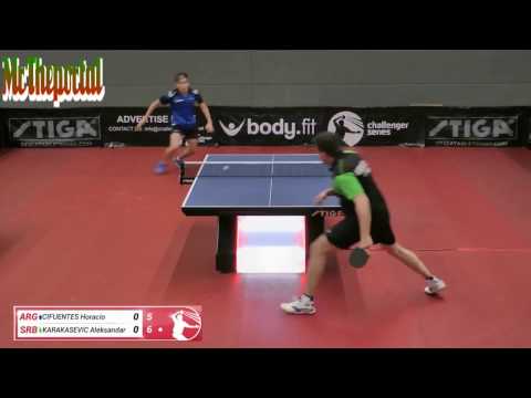 Table Tennis Challenger Series 2017 - Aleksandar Karakasevic Vs Horacio Cifuentes -