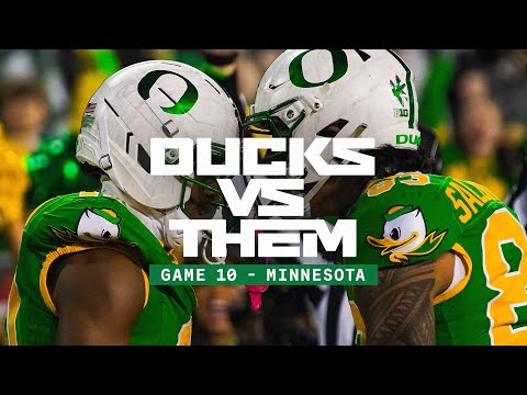 Ducks vs Them | 2025 Oregon Football Game 10 | “In The Dark"
