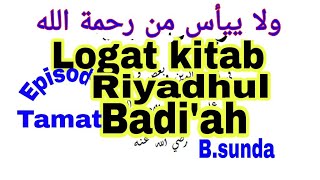 Download lagu Logat kitab Riyadhul badi'ah, bahasa sunda, tamat, (kitab kuning) mp3