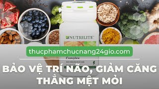 Nutrilite Natural B Complex bảo vệ trí não, giảm căng thẳng mệt mỏi