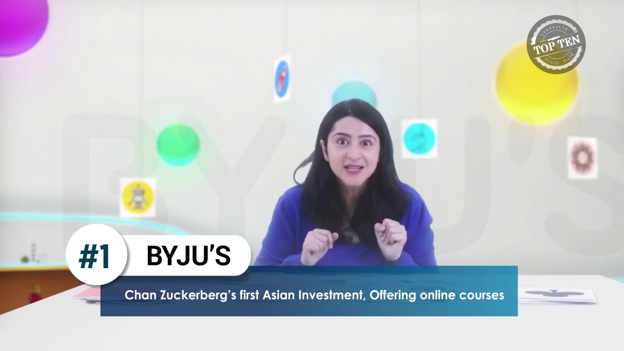 Top 10 Indian Ed-Tech companies | Byju's, unacademy, cuemath and more