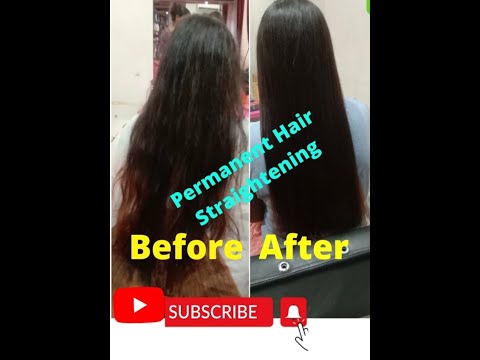 Permanent Hair Smoothing using Wella Product  😍😍 Full process step by step 🥰🥰