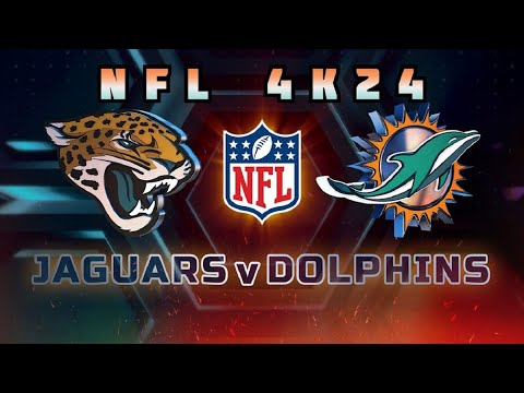 NFL 4K24 | Jacksonville Jaguars at Miami Dolphins | PCSX2  | NFL 2k4 | 4K |