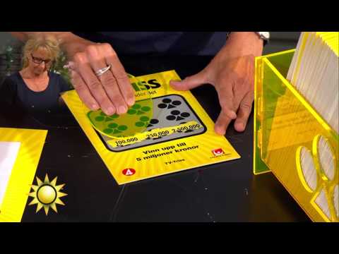 Triss: Karin ska resa och köpa saker till nyfödda barnbarnet för vinsten - Nyhetsmorgon (TV4)