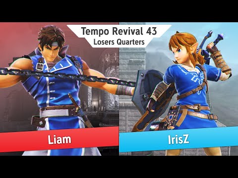 Tempo Revival 43 - Liam (Richter) Vs. IrisZ (Link) - Losers Quarters - Smash Ultimate