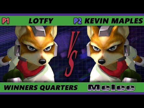 S@X 392 Online Winners Quarters - Lotfy (Fox) Vs. Kevin Maples (Fox)  Smash Melee - SSBM